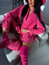 Жакет "БЕЛЛА" - ЯРКО РОЗОВЫЙ