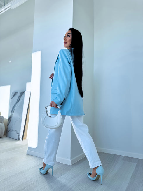 Жакет "BELLA" - ГОЛУБОЙ