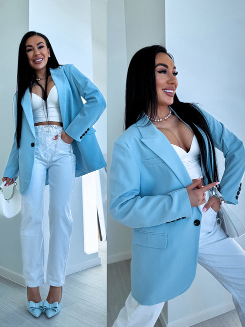 Жакет "BELLA" - ГОЛУБОЙ