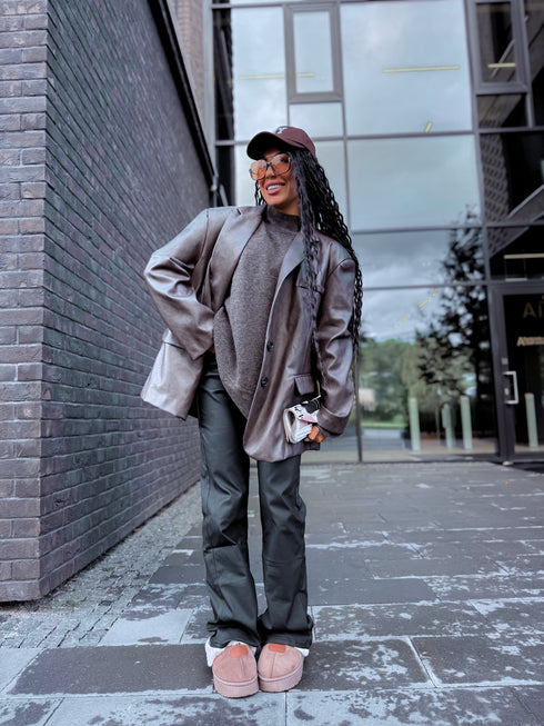 One size JACKET "MAGNET LD20" - CHOCO