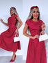 Kleita "DOT ELEGANCE" 1357 - SARKANA