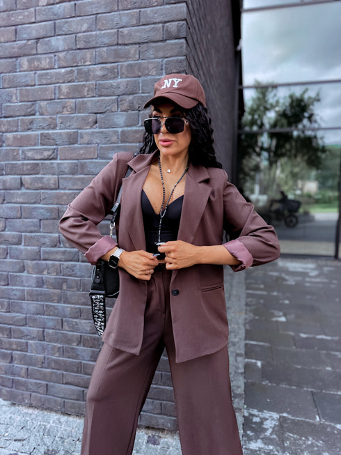 ELYNDI kostīms "OVERSIZED INTENTION" - CHOCO