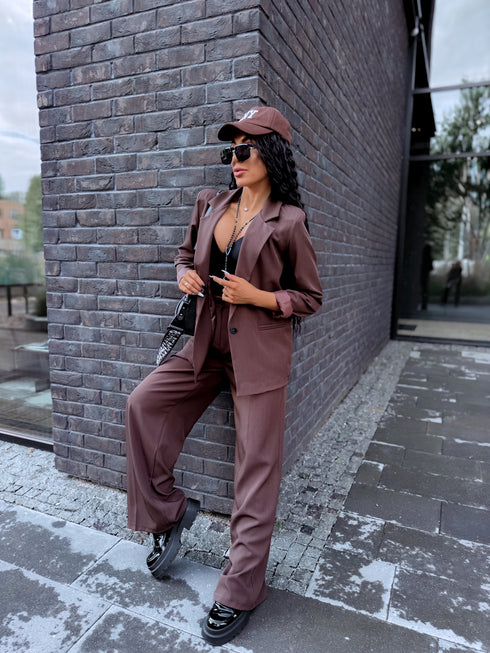 ELYNDI kostīms "OVERSIZED INTENTION" - CHOCO