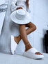 Trendy, everyday slides - WHITE PRE-ORDER