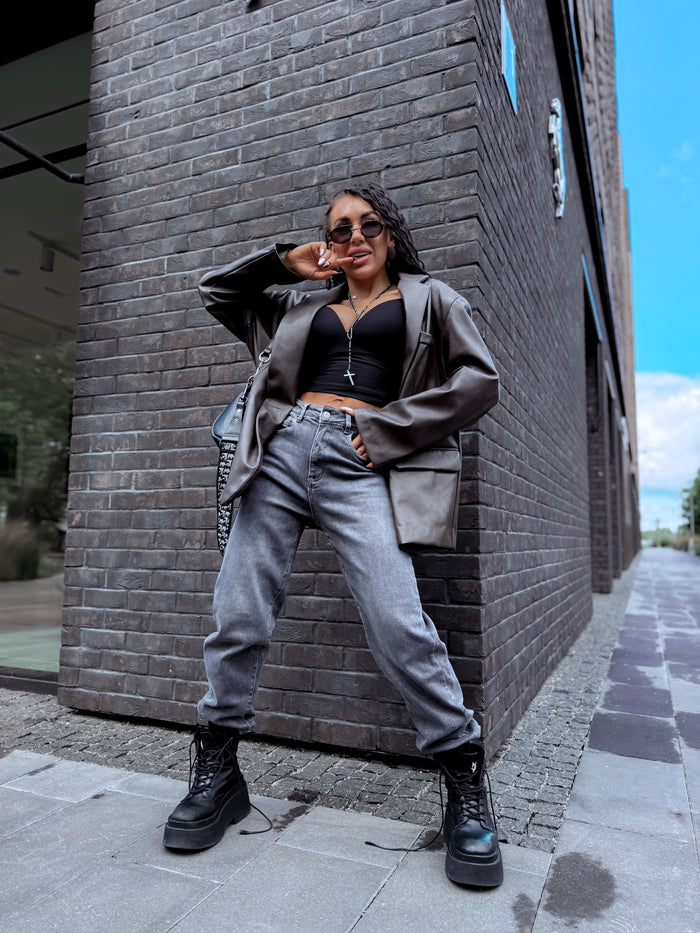 One size JACKET "MAGNET LD20" - CHOCO