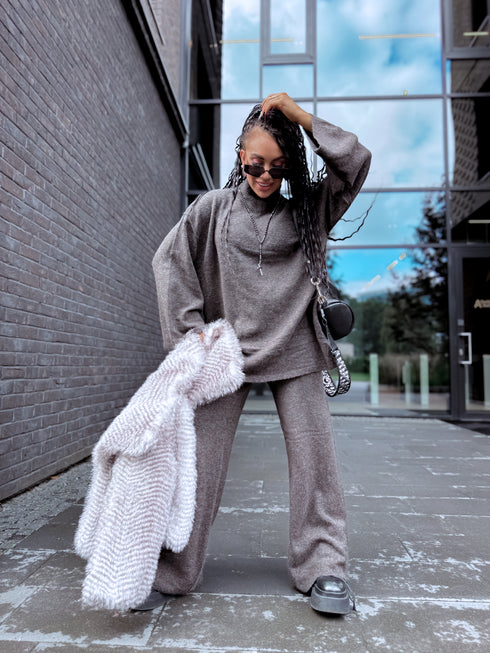 Set "WOOL DREAM" HA86 – Choco