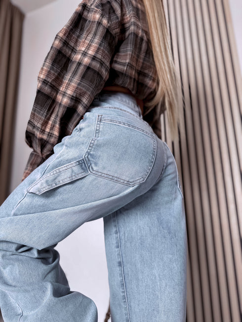 "SKY JEANS" 8756 - LIGHT BLUE