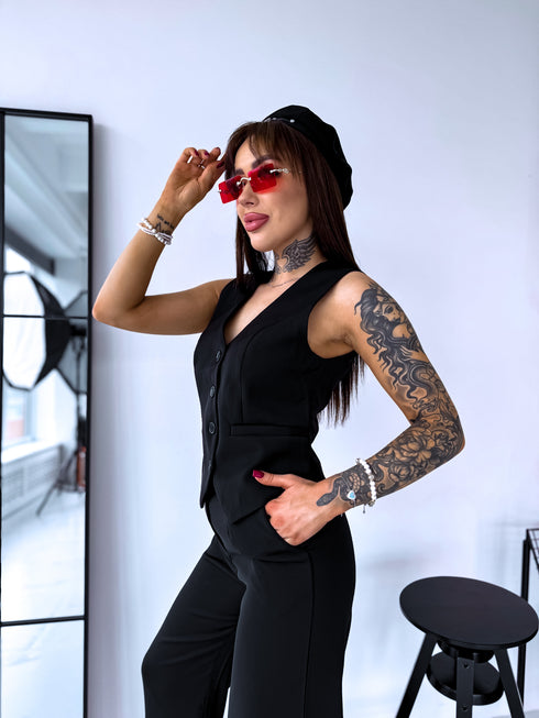 ЧЁРНЫЙ, 3в1 комплект "MACADAMIA EC73"