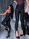 Legingi "SCULPTED J093" - MELNI PRE-ORDER