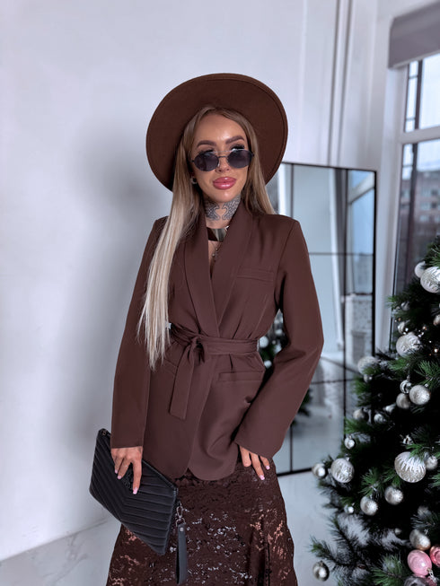 Žakete "DEVOTEE 3901" - CHOCO