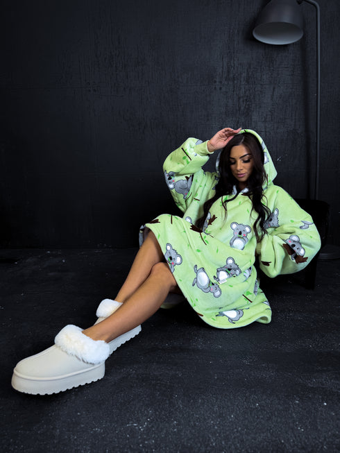 ELYNDI Lux blanket Sweater "KOALA"