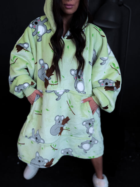 ELYNDI Lux blanket Sweater "KOALA"