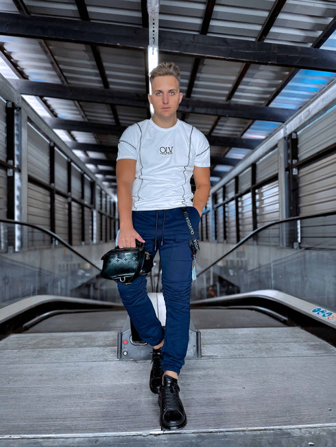 Vīriešu T-krekls ar vīlēm