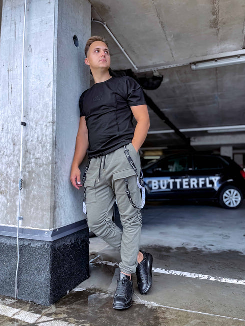 Vīriešu T-krekls ar vīlēm