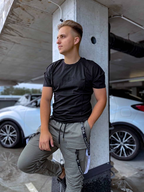 Vīriešu T-krekls ar vīlēm