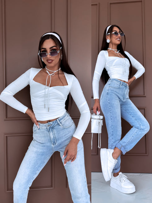 Top "GET RICH VD1877" WHITE