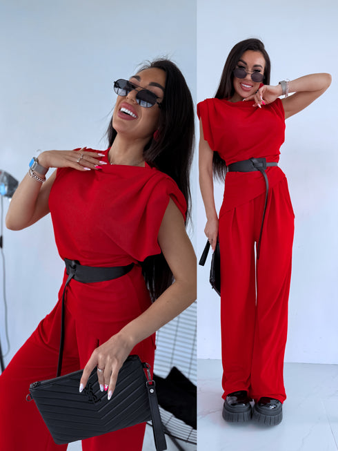 Komplekts "MOMENT" - SARKANS