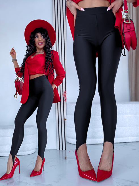 Koreguojantys tamprės su juostelėmis "CANDY BERRY 7916" - JUODOS