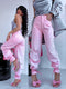 "MORGANITE SHINE A3369" jeans - SOFT PINK PRE-ORDER