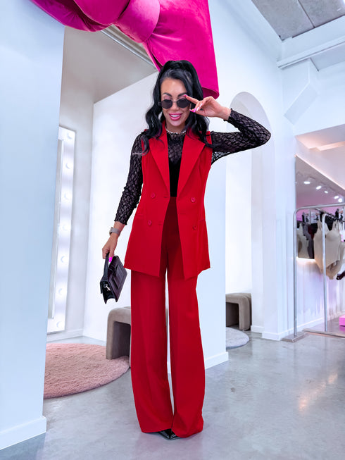 Set "CLEAN SILHOUETTE" 6704 - RED