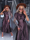 PUNKTOTA kleita "TOO MUCH" 1367 - CHOCO