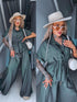 Set "NO APOLOGY" 0261 - DARK GREEN
