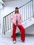 "DAYLIGHT" striped blouse LM08116 - SOFT PINK