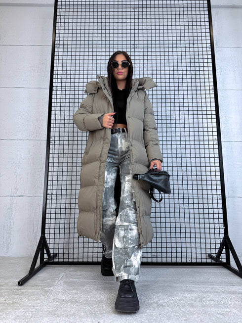 Long jacket "FROZEN" FC7580 - khaki