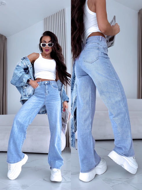 GAIŠI ZILAS džinsa bikses "SURFING" DJ2649 PRE-ORDER