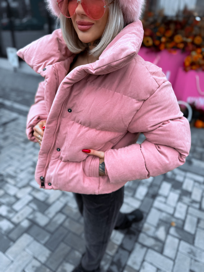 Puffer jacket "NENSI FC7669" - DUSTY PINK