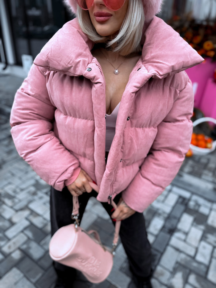 Puffer jacket "NENSI FC7669" - DUSTY PINK