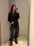 "SERAPHINE GLOW" 8705 jeans - DARK GREY PRE-ORDER