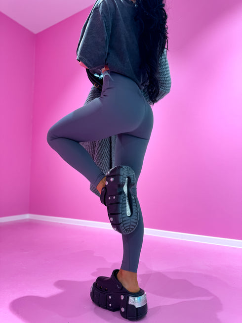 TERMO legingi "CLIMB" LM88212 - TUMŠI PELĒKI