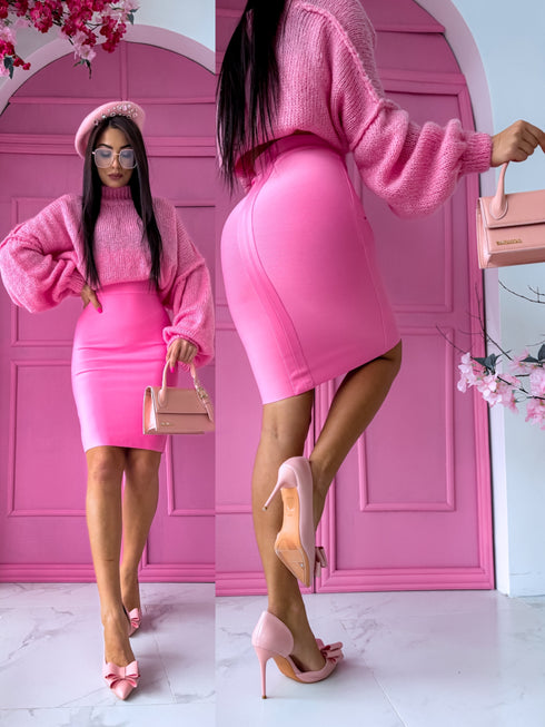 Klasikiniai bondāžo sijonai - BĀRBIJROZINĖ