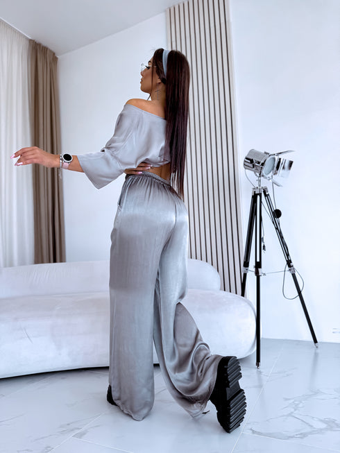 Pants "BURNING 5835" - GRAY