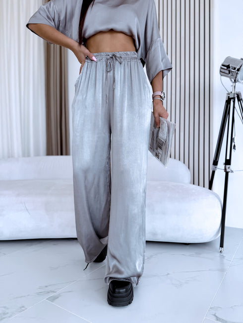 Pants "BURNING 5835" - GRAY