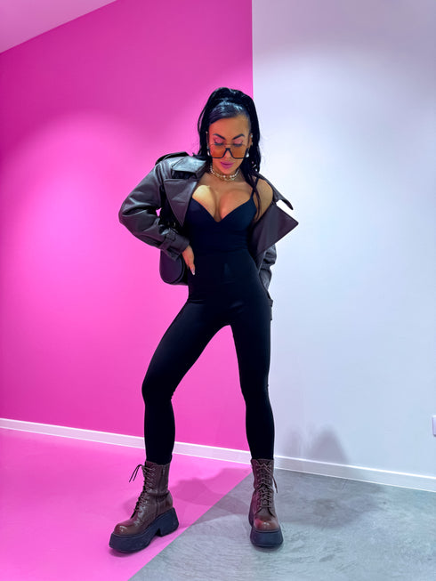 "TOTAL EFFECT LM88305" termo legingi - MELNI