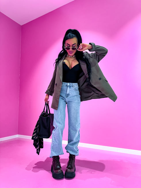 Džinsa bikses "VIRTUAL H3006" - ZILAS PRE-ORDER