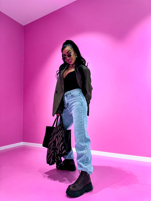 Džinsa bikses "VIRTUAL H3006" - ZILAS PRE-ORDER