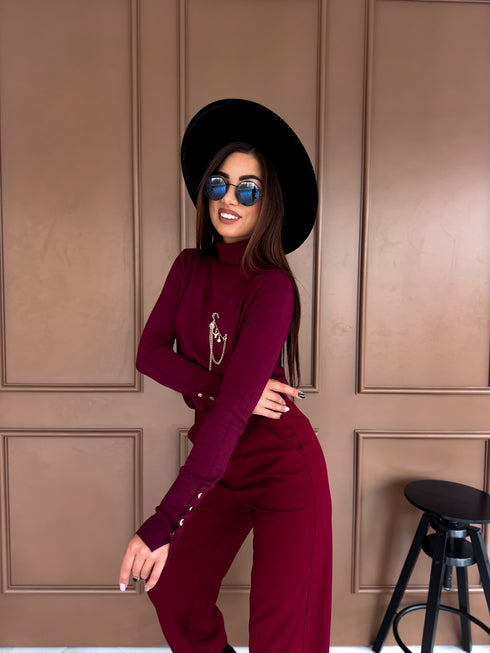 Bītlene ar spiedpogām "CHANCE W2411" - BORDO