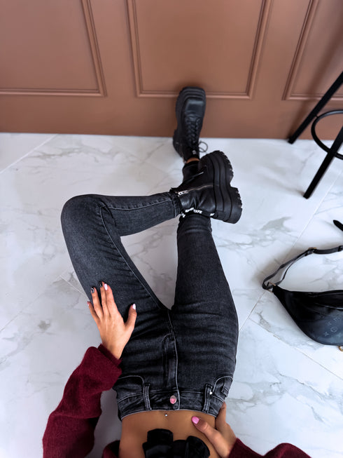 DARK GRAY jeans "BOSTON" HM5321-8 PRE-ORDER