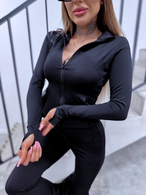 Elastīga jaka "COLOR ENERGY 3593" - MELNA