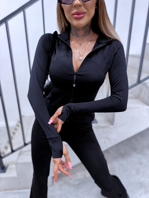 Elastīga jaka "COLOR ENERGY 3593" - MELNA