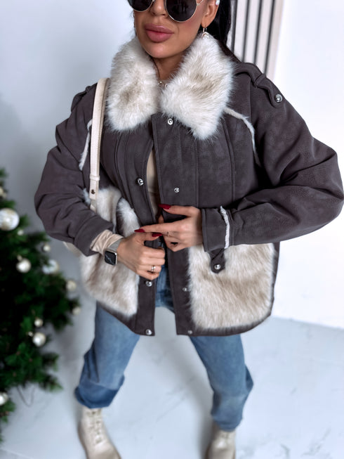 "YAKUT GIRL 15955" куртка - CHOCO