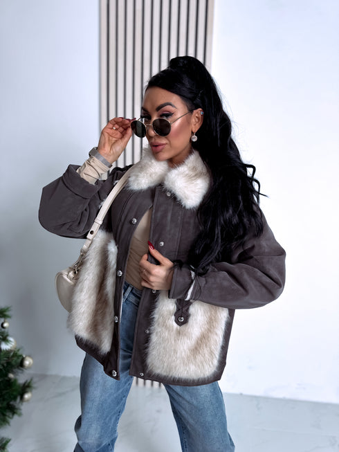 "YAKUT GIRL 15955" куртка - CHOCO