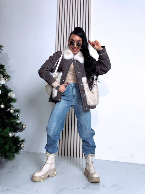 "YAKUT GIRL 15955" куртка - CHOCO