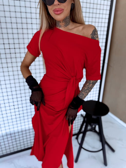 Dress "GENIUS VD1745" - RED