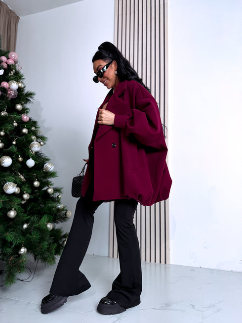 OVERSIZE mētelis "SNOWBALL 251174" - BORDO