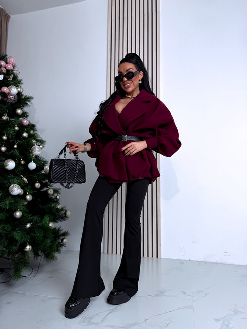 OVERSIZE mētelis "SNOWBALL 251174" - BORDO