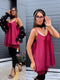 Lielizmēra topas "DREAMY LACE" 7929 - BORDO